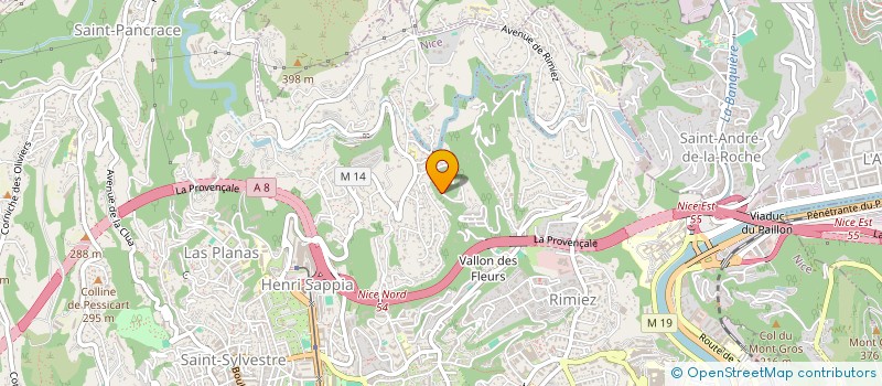 localisation de l'entreprise MONSIEUR JEAN-PIERRE SAIBAR  NICE