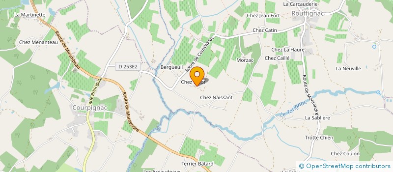 localisation de l'entreprise MONSIEUR JEAN-PIERRE SANCHEZ  ROUFFIGNAC