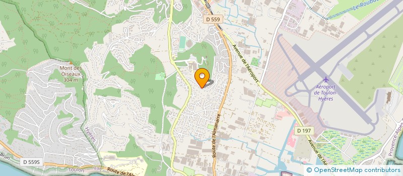 localisation de l'entreprise MONSIEUR JEAN-PIERRE SAUSSAUT  HYERES