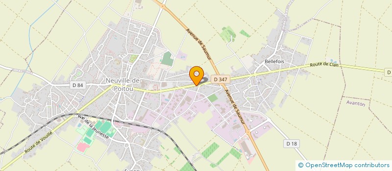 localisation de l'entreprise MONSIEUR JEAN-PIERRE SAVATIER  NEUVILLE-DE-POITOU