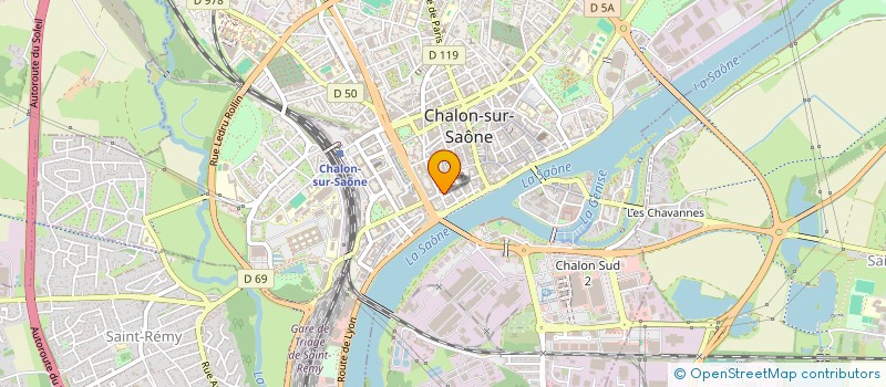 localisation de l'entreprise MONSIEUR JEAN-PIERRE SCHMITT à CHALON-SUR-SAONE