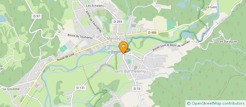 localisation de l'entreprise MONSIEUR JEAN-PIERRE SCHOELLHAMMER  MELISEY