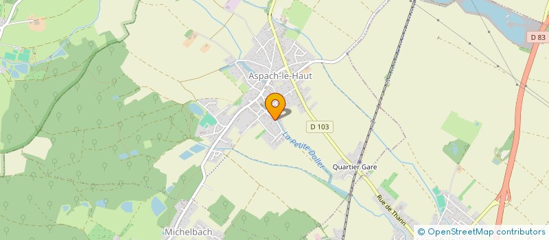 localisation de l'entreprise MONSIEUR JEAN-PIERRE SCHRUOFFENEGER à ASPACH-MICHELBACH