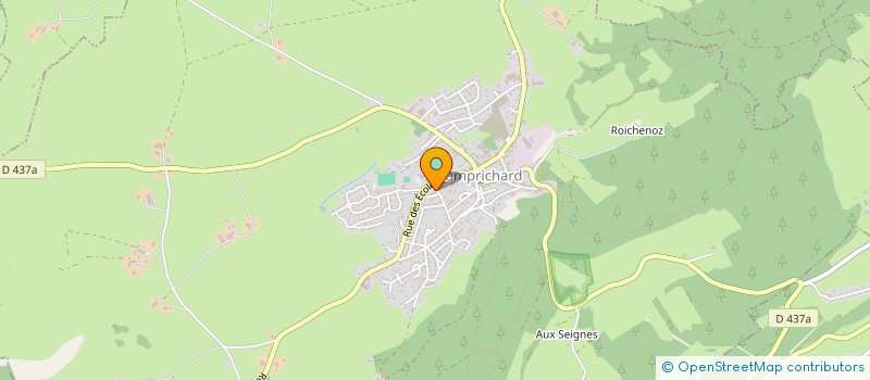 localisation de l'entreprise MONSIEUR JEAN-PIERRE SCHWALM  DAMPRICHARD