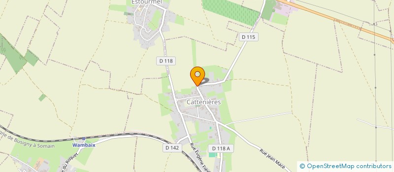 localisation de l'entreprise MONSIEUR JEAN-PIERRE SEDENT  CATTENIERES