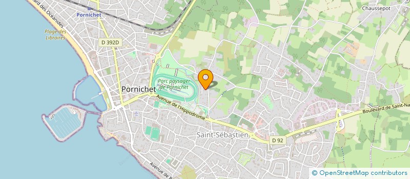 localisation de l'entreprise MONSIEUR JEAN-PIERRE SEIGNARD  PORNICHET