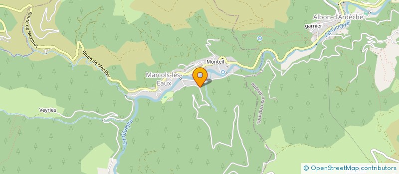 localisation de l'entreprise MONSIEUR JEAN-PIERRE SERRE  ALBON-D' ARDECHE