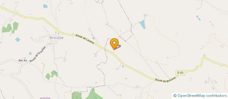 localisation de l'entreprise MONSIEUR JEAN-PIERRE SERRES  BROUSSE