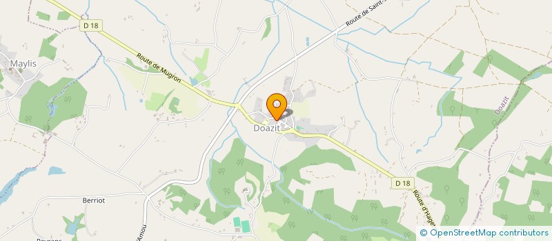 localisation de l'entreprise MONSIEUR JEAN-PIERRE SERRES  SERRES-GASTON