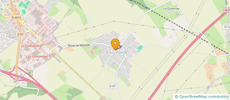 localisation de l'entreprise MONSIEUR JEAN-PIERRE SERY  PISSY-POVILLE