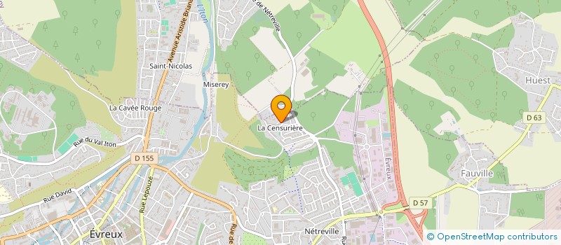 localisation de l'entreprise MONSIEUR JEAN-PIERRE SIKUJUWA  EVREUX