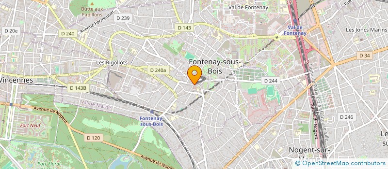 localisation de l'entreprise MONSIEUR JEAN-PIERRE SOIZE à FONTENAY-SOUS-BOIS