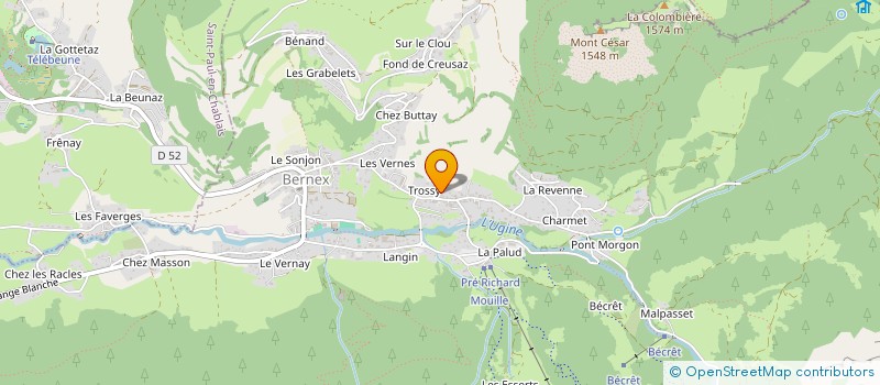 localisation de l'entreprise MONSIEUR JEAN-PIERRE SOLDAN  BERNEX