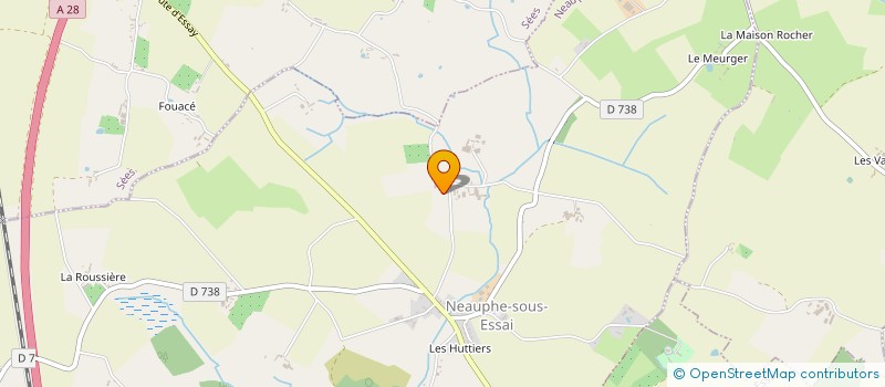 localisation de l'entreprise MONSIEUR JEAN-PIERRE SOREL à NEAUPHE-SOUS-ESSAI