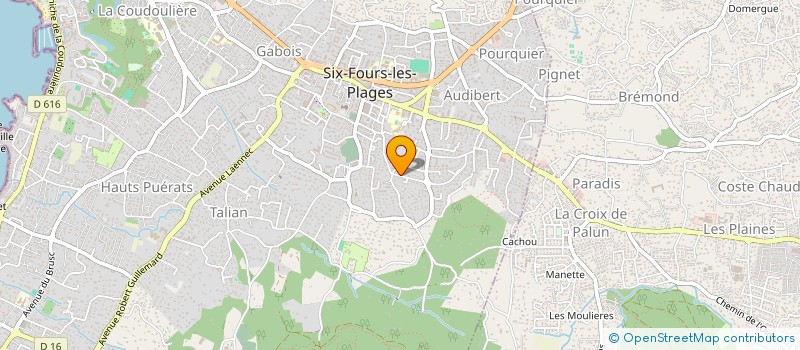 localisation de l'entreprise MONSIEUR JEAN-PIERRE SPALETTA à SIX-FOURS-LES-PLAGES