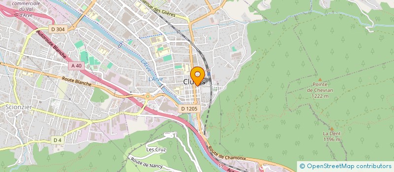 localisation de l'entreprise MONSIEUR JEAN-PIERRE SPEELMAN  CLUSES