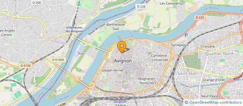 localisation de l'entreprise MONSIEUR JEAN PIERRE SUC  AVIGNON