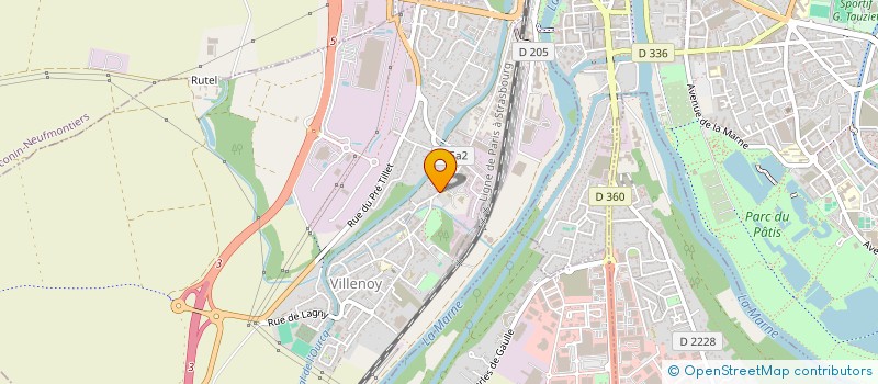 localisation de l'entreprise MONSIEUR JEAN PIERRE SZCZESNY  VILLENOY