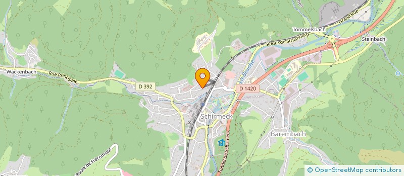 localisation de l'entreprise MONSIEUR JEAN-PIERRE TAGLANG  SCHIRMECK