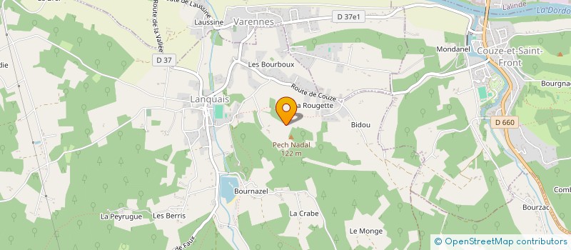 localisation de l'entreprise MONSIEUR JEAN-PIERRE TALLET  BADEFOLS SUR DORDOGNE