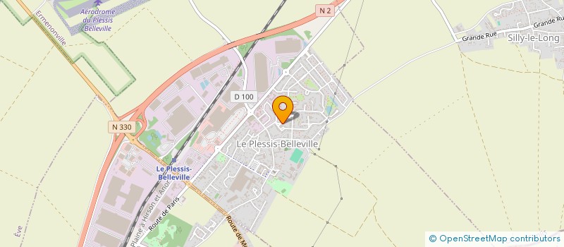 localisation de l'entreprise MONSIEUR JEAN PIERRE TARAULT  LE PLESSIS BELLEVILLE