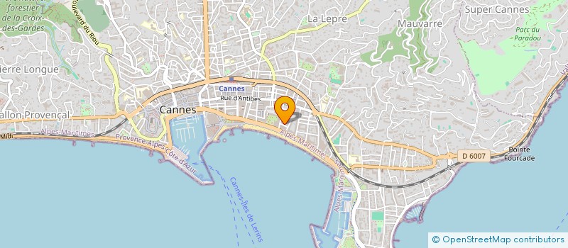 localisation de l'entreprise MONSIEUR JEAN-PIERRE TEBOUL à CANNES