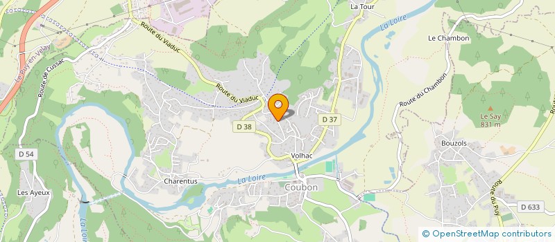 localisation de l'entreprise MONSIEUR JEAN-PIERRE TEYSSONNEYRE  SAINT-GERMAIN-LAPRADE