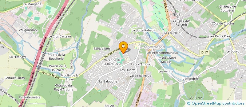 localisation de l'entreprise MONSIEUR JEAN-PIERRE THEYS  MONTBAZON