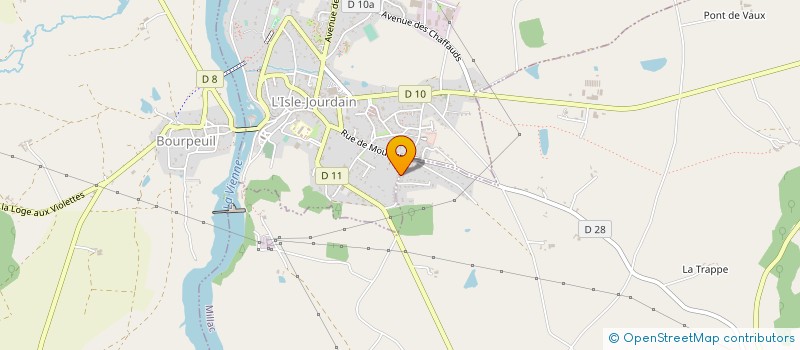 localisation de l'entreprise MONSIEUR JEAN-PIERRE THIMONIER  LE VIGEANT