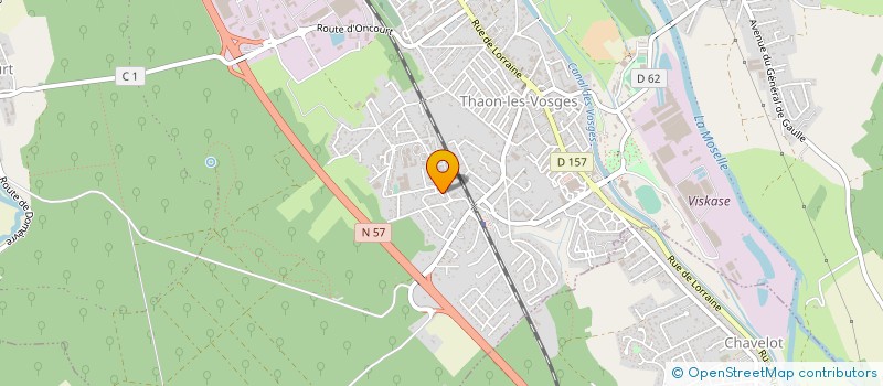 localisation de l'entreprise MONSIEUR JEAN-PIERRE THOMAS à THAON-LES-VOSGES