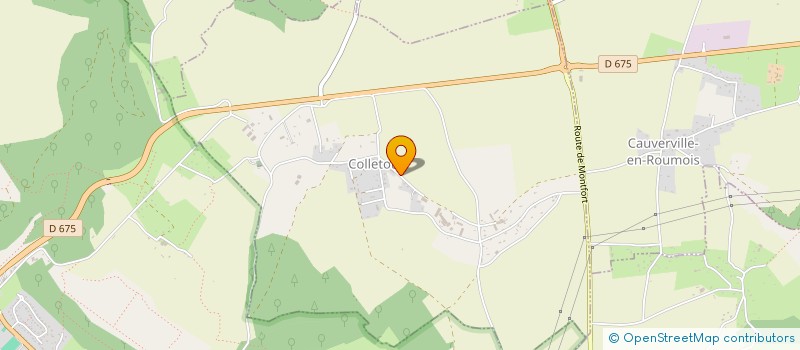 localisation de l'entreprise MONSIEUR JEAN-PIERRE THONNEL  COLLETOT