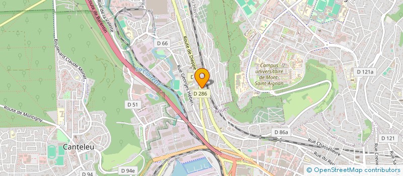 localisation de l'entreprise MONSIEUR JEAN-PIERRE TIERCELIN  DEVILLE-LES-ROUEN