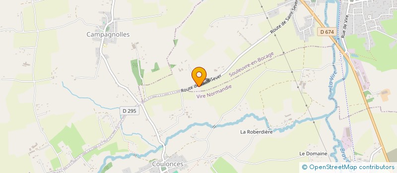 localisation de l'entreprise MONSIEUR JEAN-PIERRE TOULLIER à SOULEUVRE EN BOCAGE