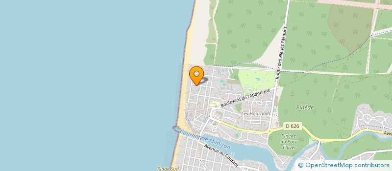 localisation de l'entreprise MONSIEUR JEAN-PIERRE TOULOUSE  MIMIZAN