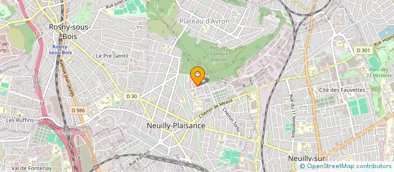 localisation de l'entreprise MONSIEUR JEAN-PIERRE TOUREL à NEUILLY-PLAISANCE