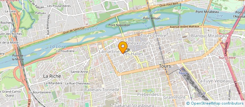 localisation de l'entreprise MONSIEUR JEAN-PIERRE TOURETTE  TOURS