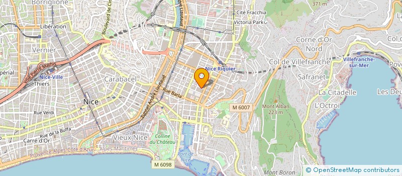 localisation de l'entreprise MONSIEUR JEAN-PIERRE TOURNE à NICE
