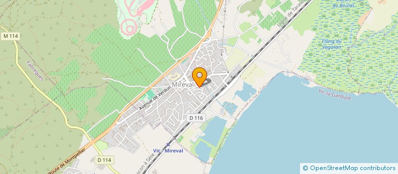 localisation de l'entreprise MONSIEUR JEAN-PIERRE TOUZARD  MIREVAL