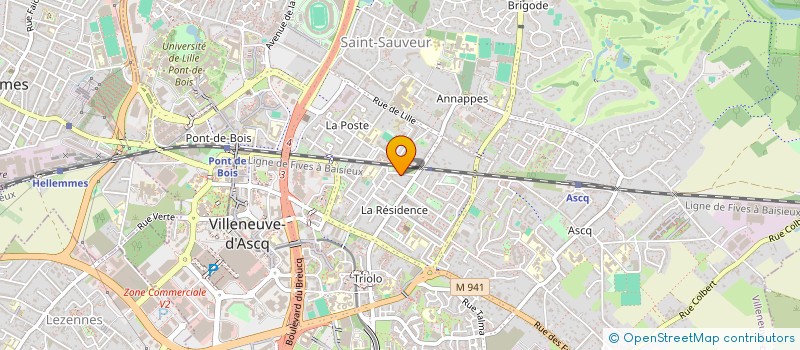 localisation de l'entreprise MONSIEUR JEAN-PIERRE TRANNE à VILLENEUVE-D'ASCQ
