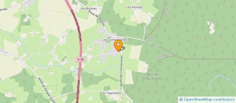 localisation de l'entreprise MONSIEUR JEAN PIERRE TRAON  CHANGE