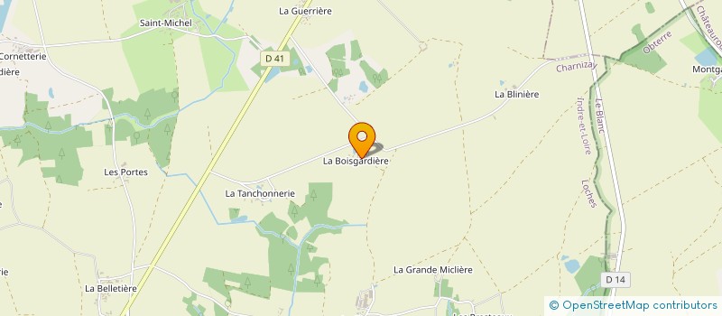 localisation de l'entreprise MONSIEUR JEAN-PIERRE TREMBLIN à CHARNIZAY