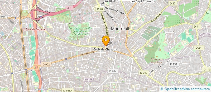 localisation de l'entreprise MONSIEUR JEAN-PIERRE TRINH-KHAC à MONTREUIL
