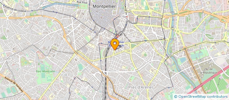 localisation de l'entreprise MONSIEUR JEAN-PIERRE TRUFFIER à MONTPELLIER