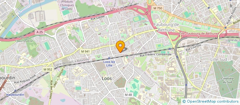 localisation de l'entreprise MONSIEUR JEAN-PIERRE VADOS  LOOS