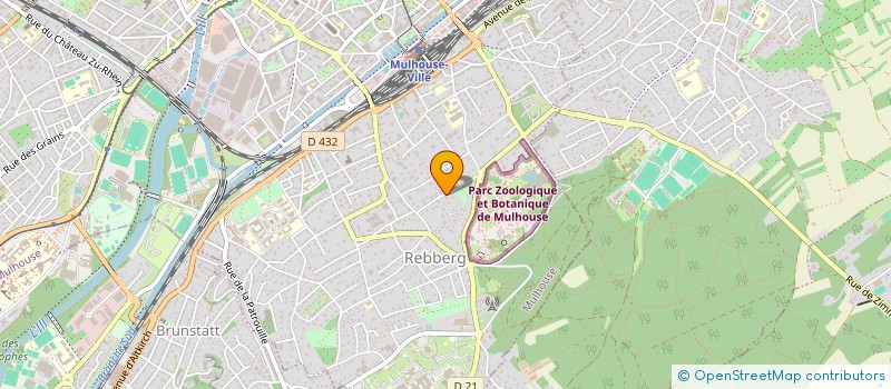 localisation de l'entreprise MONSIEUR JEAN-PIERRE VALLET  MULHOUSE