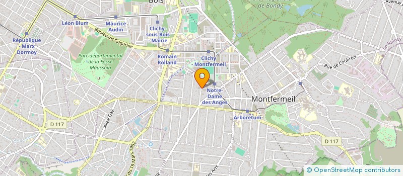 localisation de l'entreprise MONSIEUR JEAN-PIERRE VENEUT à MONTFERMEIL