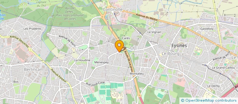 localisation de l'entreprise MONSIEUR JEAN-PIERRE VENIER  EYSINES