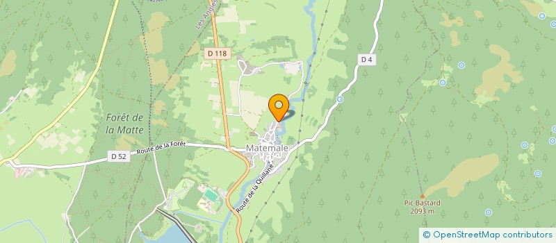 localisation de l'entreprise MONSIEUR JEAN-PIERRE VERGES  MATEMALE