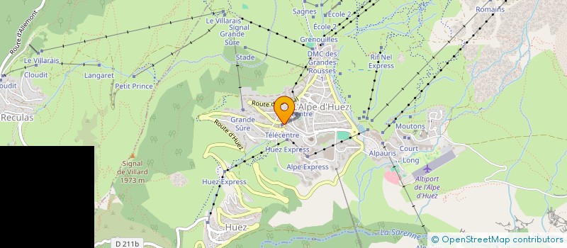 localisation de l'entreprise MONSIEUR JEAN-PIERRE VERN  HUEZ