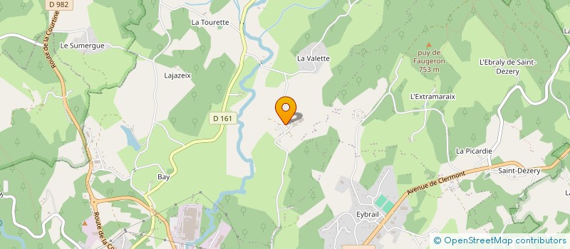 localisation de l'entreprise MONSIEUR JEAN-PIERRE VIALLEMONTEIL à USSEL
